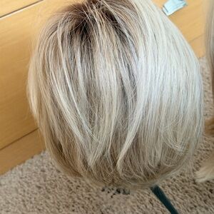 Raquel Welch In Charge in 1923SS Platinum Blonde rooted lace front wig